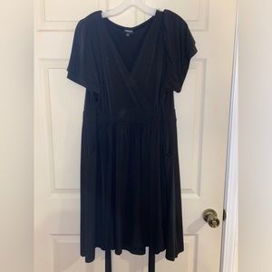 Torrid Size 3 black silky feel dress